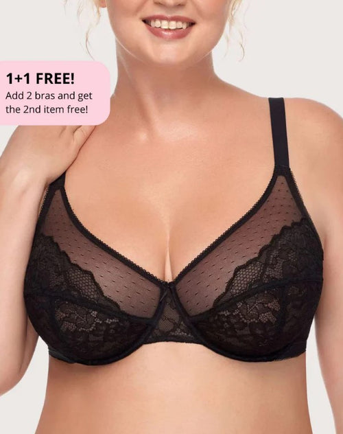 Full Coverage Underwire Minimizer Bra