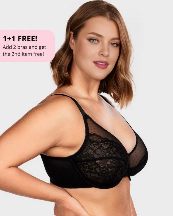 Full Coverage Underwire Minimizer Bra