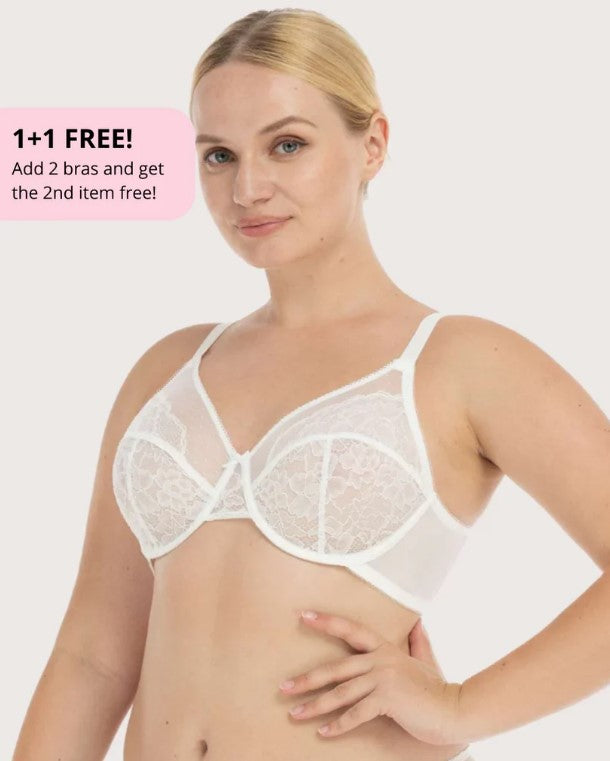 Full Coverage Underwire Minimizer Bra